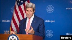 FILE - U.S. Secretary of State John Kerry.