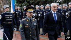 Rossiya Mudofaa vaziri Andrey Belousov O’zbekiston Mudofaa vaziri Shuhrat Xolmuhammedov bilan muzokaralar o’tkazdi, Toshkent, 22-yanvar, 2025