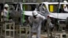 Chaîne de montage d'une usine Honda à Celaya, dans l'État de Guanajuato au Mexique, le 21 février 2014.