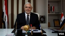 Strong Egypt Party founder Abdel Moneim Aboul Fatouh. (Yuli Weeks/VOA)