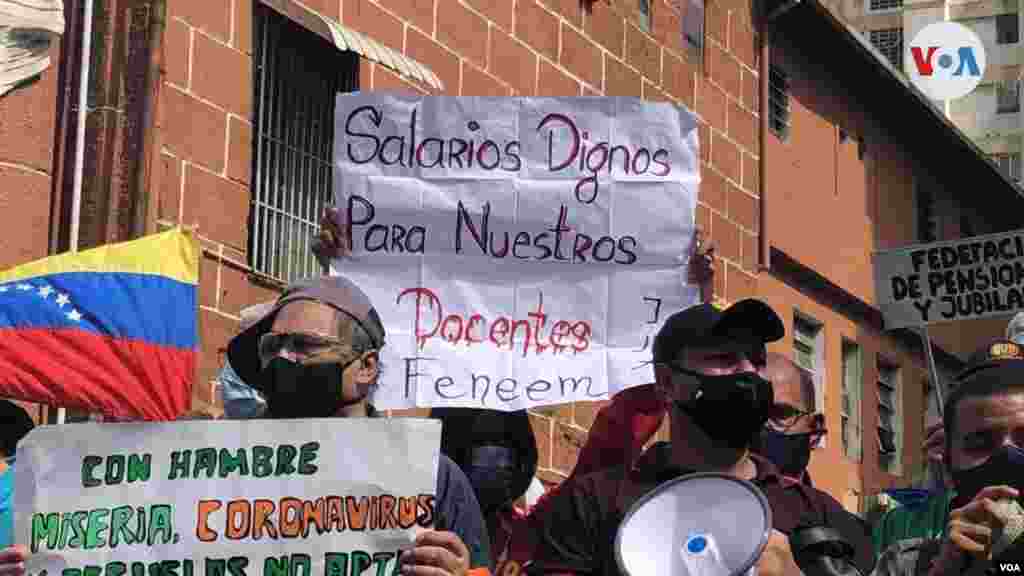 El presidente interino del pa&#237;s, Juan Guaid&#243;, hizo un llamada a la sociedad civil y dem&#225;s gremios a acompa&#241;ar la protesta de los docentes.