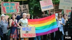 Arhiv - LGBT osobe protestuju u Sarajevu