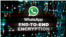 FILE - WhatsApp and Facebook app icons on a smartphone in New York. WhatsApp says it's now using a powerful form of encryption to protect the security of photos, videos, group chats and voice calls in addition to text messages sent by more than a billion users around the globe. (AP Photo/Patrick Sison, File)