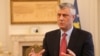 Kosovo's Thaci Vows War Crimes Court Abolition, Calls Debate 'Exaggerated'