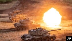 台灣政府的兩名高級官員正在美國與候任總統特朗普過渡團隊有關人士會面；賴清德政府可能會簽署大規模的全新軍購案，以表明其認真對待特朗普關於台灣應該向美國支付“保護費”的言論。 (台灣國防部提供)