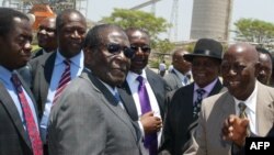 Le président zimbabwéen Robert Mugabe