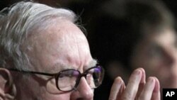 Berkshire Hathaway Inc. Chairman Warren Buffett (file photo)