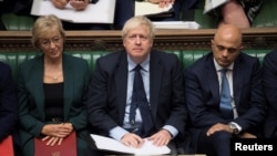 El primer ministro británico Boris Johnson en la Cámara de los Comunes en Londres, el 3 de septiembre de 2019. Foto Uk Parliament/Jessica Taylor.