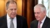Sakatare Rex Tillerson Ya Gana Da Minista Sergei Lavrov A Moscow