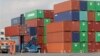 Terminal kontainer di pelabuhan Tokyo.