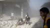 Reports: Syrian, Russian Jets Bomb Residential Areas in Eastern Ghouta