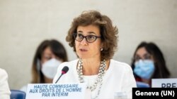 ندا الناشف، معاون کمیشنری عالی حقوق بشر سازمان ملل متحد