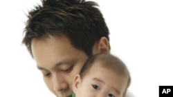 A man's testosterone level drops by about half immediately after the birth of his child, then rebounds somewhat, according to a new study.