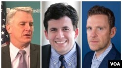 از راست: مارک دوبوویتز، جیسون برادسکی و مایکل دوران