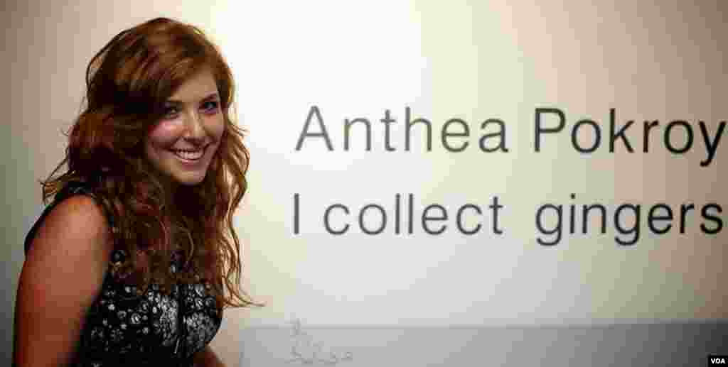 Pokroy pictured at the premiere of "I collect gingers" (photo: A. Pokroy) 