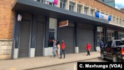 Most businesses in Harare were closed Jan. 14, 2019, as anti-government protests in Zimbabwe continued.