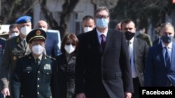 Ministar odbrane Kine i predsednik Srbije u Beogradu (foto: Fejsbuk/Aleksandar Vučić)