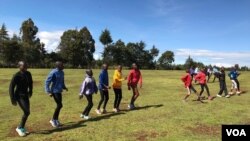FILE - The Rift Valley region has produced most of athletes, its common to see young athletes train in this part of the country. (M. Yusuf/VOA)