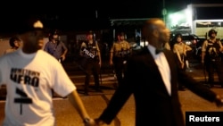 Ferguson, Missouri - Wednesday, August 20