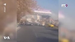 ویدئویی از آلودگی شدید هوا در خیابان‌های تهران 