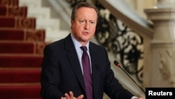 Menteri Luar Negeri Inggris David Cameron 