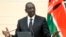 ប្រធានាធិបតី​កេនយ៉ា William Ruto ថ្លែង​អំឡុង​សន្និសីទ​កាសែត​រួម​ជាមួយ​សមភាគី​ជប៉ុននៅ​ទីក្រុង​តូក្យូ​កាលពីថ្ងៃព្រហស្បតិ៍កាលពី​ថ្ងៃ​ទី​៨ កុម្ភៈ ឆ្នាំ២០២៤។(AP Photo/Shuji Kajiyama, Pool)