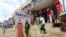 FILE - A shopping area is seen in Somalia's capital Mogadishu, Oct. 27, 2015. Businesses expect an uptick in activity following the resumption of diplomatic relations between Somalia and Kenya.
