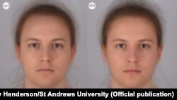 (Left to Right) Face of same person when she is sick and healthy