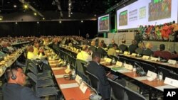 Pertemuan Badan Anti-Doping Dunia (WADA) di Johannesburg, Afrika Selatan, November 2013.