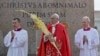 El papa Francisco bendice palmas en comienzo de Semana Santa