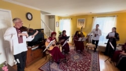 តន្ត្រីករ​អ៊ុយក្រែន​នៅ​អាមេរិក​បង្ហាញ​សាមគ្គីភាព​តាម​រយៈ​ការសម្តែង