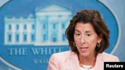 Gina Raimondo, ministiri w'ubucuruzi w'Amerika