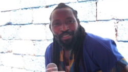 This man had accurate information about how the pandemic spreads but also believes consuming certain boiled plants can protect him from being infected. (Matiado Vilme/VOA)