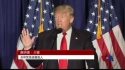 “川普总统”的对华政策一窥