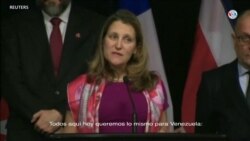 Grupo de Lima acepta a "gobierno legítimo" de Venezuela como miembro