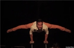 Bou Ratha, circus artist of Kampuchea Phare Circus. (Image provided)