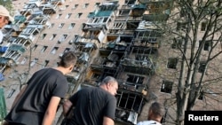 После ракетен напад врз Курск, Русија