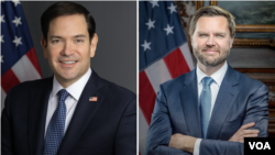 美国国务卿卢比奥(左)与副总统万斯将于2025年5月18日在梵蒂冈出席教宗良十四世的就职弥撒。