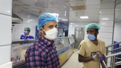 Mohammed Abdullah Hezam, 28, manages a restaurant in Sanaa, May 4, 2020. (VOA/Naseh Shaker)