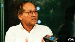 រូបឯកសារ៖ លោក​ ផៃ​​ ស៊ីផាន​ អ្នកនាំ​ពាក្យទីស្តី​ការ​គណរដ្ឋមន្ត្រី​ផ្តល់បទសម្ភាសដល់សំឡេង​សហរដ្ឋ​អាមេរិក​វីអូអេ​នៅរាជធានី​​ភ្នំពេញ​​ នៅថ្ងៃទី ២៦ ខែកក្កដា ឆ្នាំ​២០១៨។ (អូន ឆេងប៉​រ​/ VOA) 