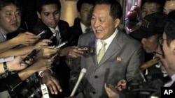 North Korea's Chief Nuclear Negotiator, Ri Yong Ho ( 2011 file photo)