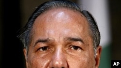 Pakistani Defense Minister Chaudhry Ahmed Mukhtar (file photo)