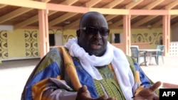 Papa Massata Diack, fils de l'ancien président de l'IAAF Lamine Diack, lors d'une interview à Dakar, Sénégal, le 6 mars 2017.