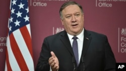Menteri Luar Negeri Amerika Mike Pompeo 