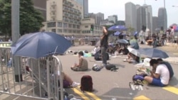 Hong Kong Protesters Threaten to Seize Buildings
