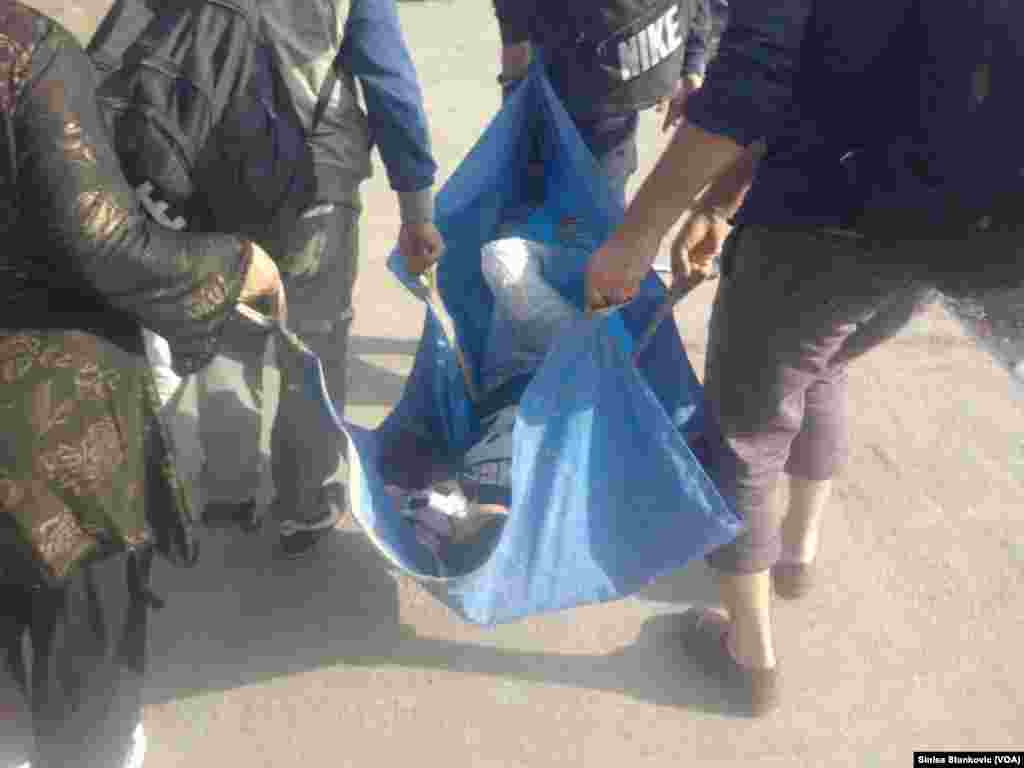 Migrants - Macedonia Tabanovce, Macedonian Serbian border September 17, 2015