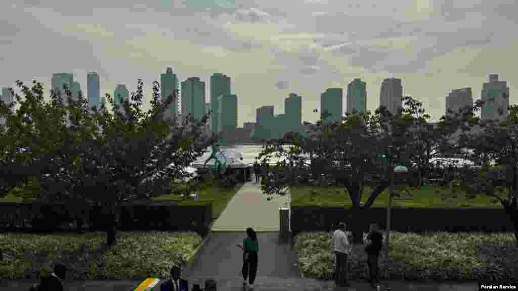 محل سازمان ملل متحد در نیویورک (سه‌شنبه ۱ مهر ۱۴۰۴)