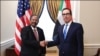 U.S. Treasury Secretary Steven Mnuchin (R) meets with Sudan's Prime Minister Abdalla Hamdok in Washington, December 3, 2019. (Twitter - @stevenmnuchin1)