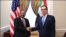 U.S. Treasury Secretary Steven Mnuchin (R) meets with Sudan's Prime Minister Abdalla Hamdok in Washington, December 3, 2019. (Twitter - @stevenmnuchin1)