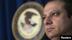 FILE - Manhattan U.S. Attorney Preet Bharara.